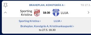 Läs mer om artikeln P12 spelar mot Luja på Braheplan to 27.5