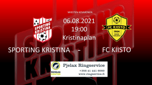 Read more about the article Sporting – FC Kiisto 6.8.2021
