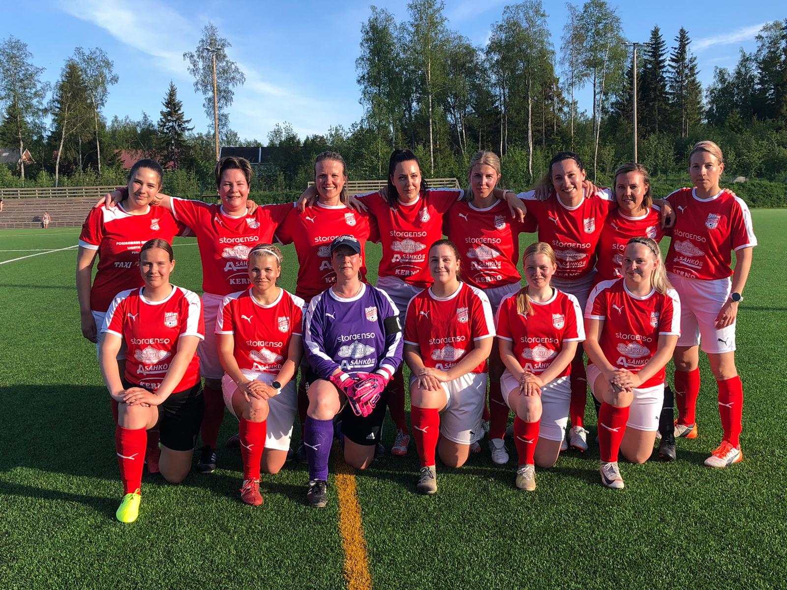 Läs mer om artikeln Sportings damer inledde serien igår i Vasa, Real Mama- Sporting 1-1