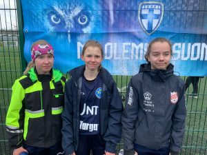 Read more about the article Sporting pelaajat Emilia, Matilda ja Nea osallistuivat Helmariliigan T13 toiselle kierrokselle