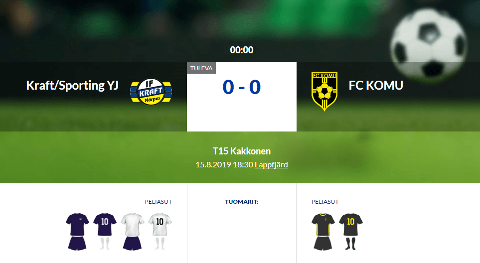Läs mer om artikeln F15 Kraft/Sporting YJ – FC KOMU