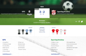 Läs mer om artikeln KPS – Sporting Kristina 3-2 (1-1)