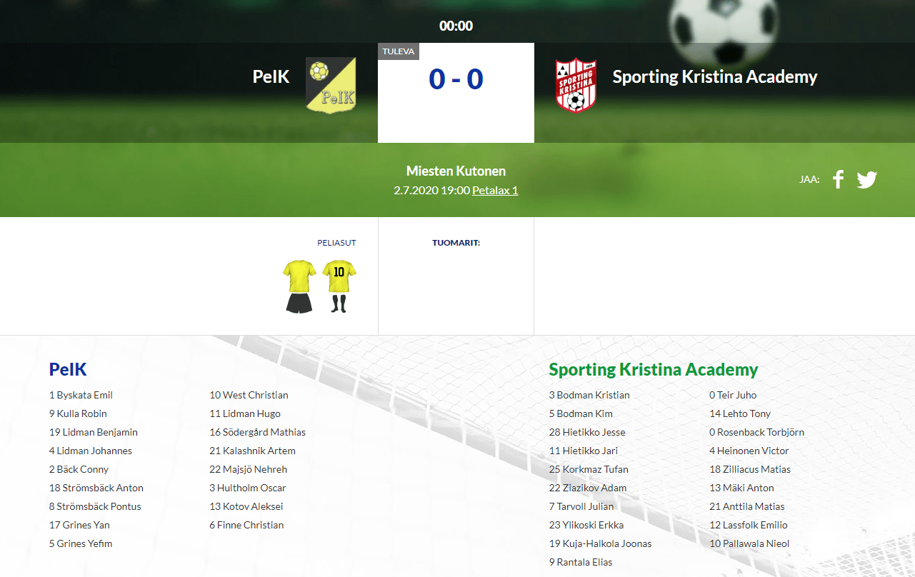 Read more about the article PeIK – Sporting Kristina Academy