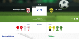 Läs mer om artikeln Sporting Kristina – FC Kiisto